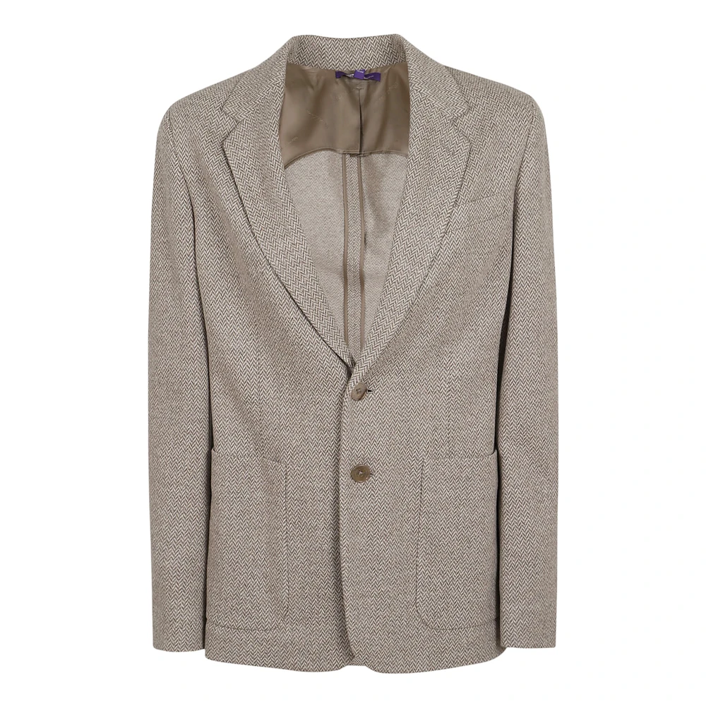 Ralph Lauren Grå Blazer för Kvinnor Aw24 Gray, Dam