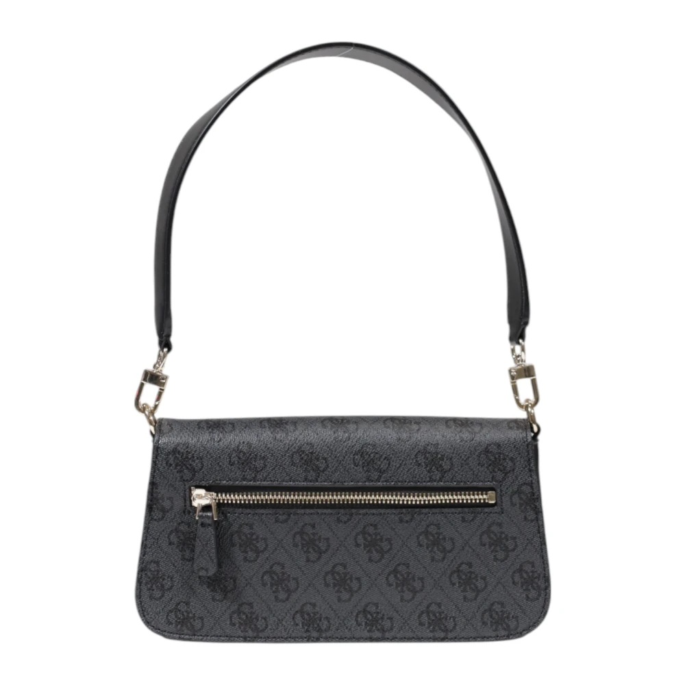 Guess Herfst Winter Dames Middelgrote Tas Collectie Black Dames