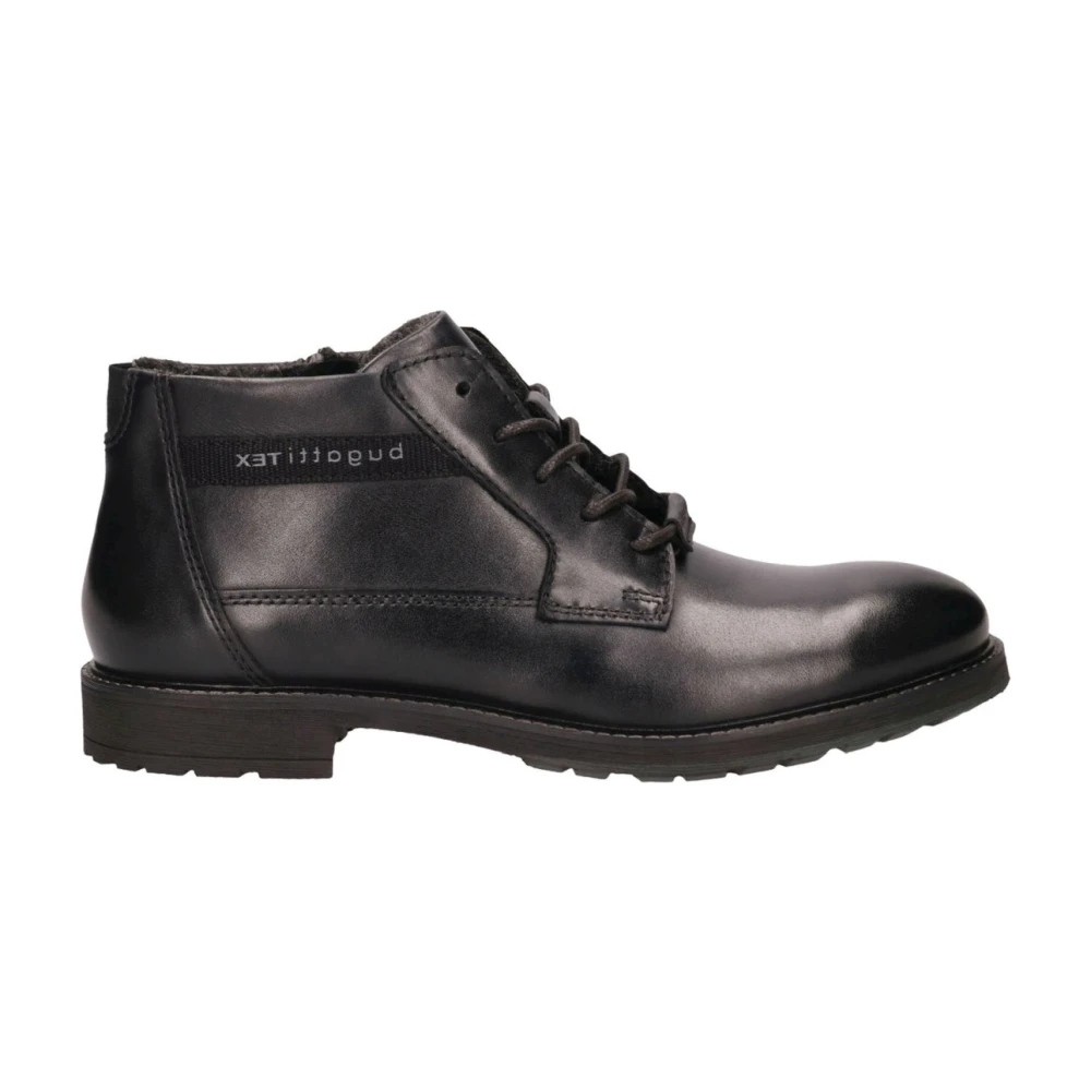 Bugatti Men's Black Lace-Up Boots, 8 Uk, Ankle Boots For