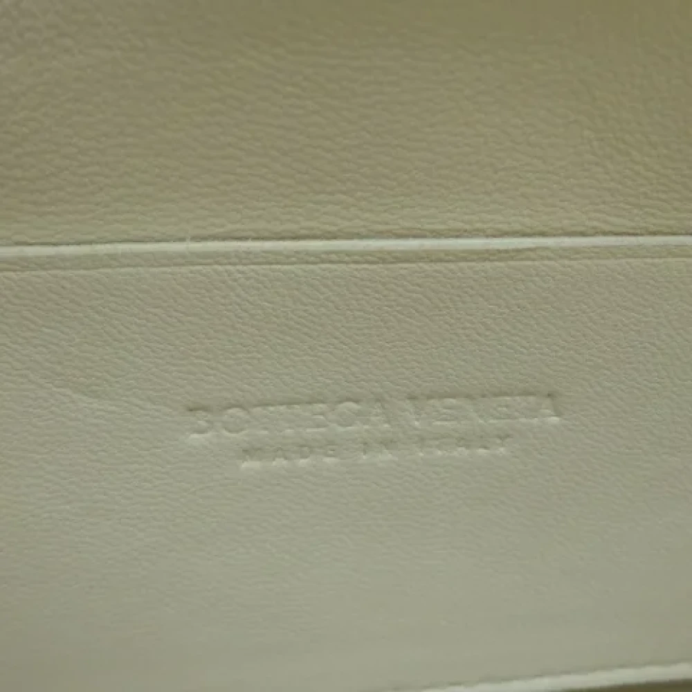 Bottega Veneta Vintage Pre-owned Leather shoppers White Dames