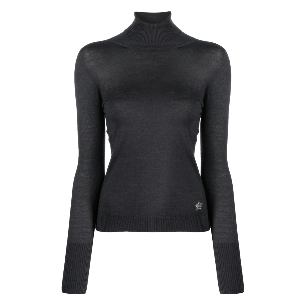 Cashmere Turtleneck Sweater - Lorena Antoniazzi - Modalova