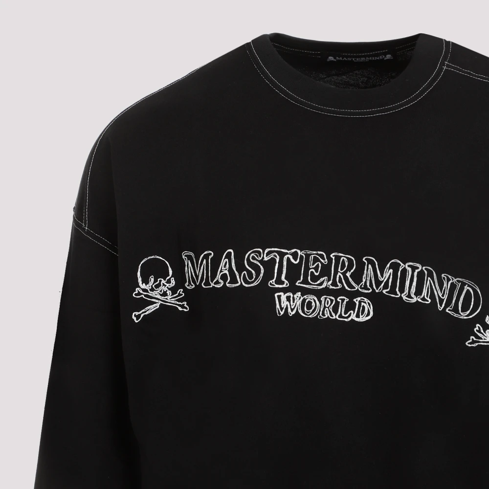 Mastermind World Long Sleeve Tops Black Heren