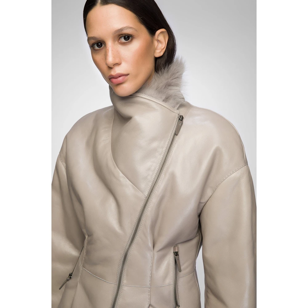 VSP Luz Niobe Shearling Jas Gray Dames