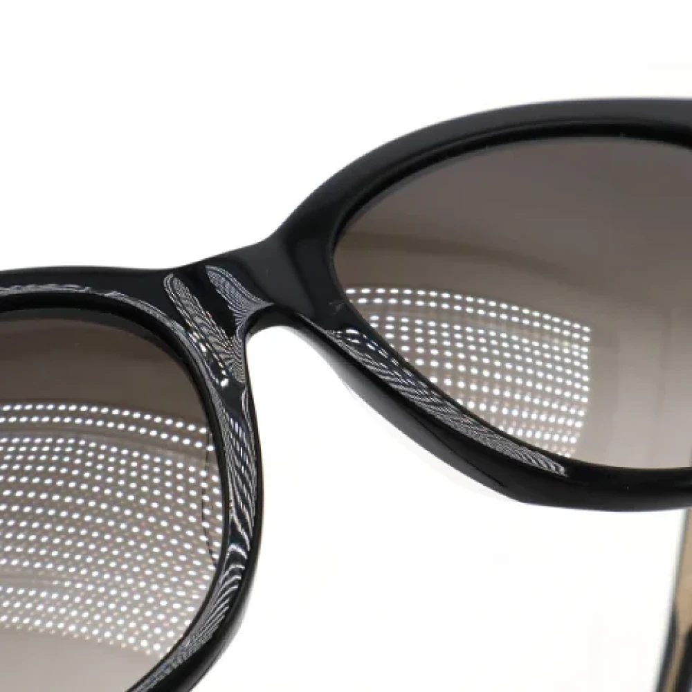 Gucci Vintage Pre-owned Fabric sunglasses Black Dames