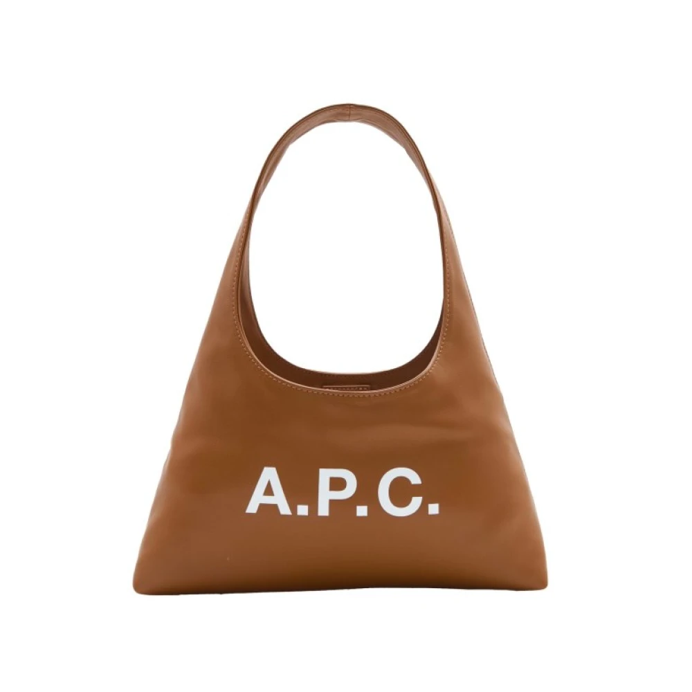 A.p.c. Brun Baby Ninon Axelväska
