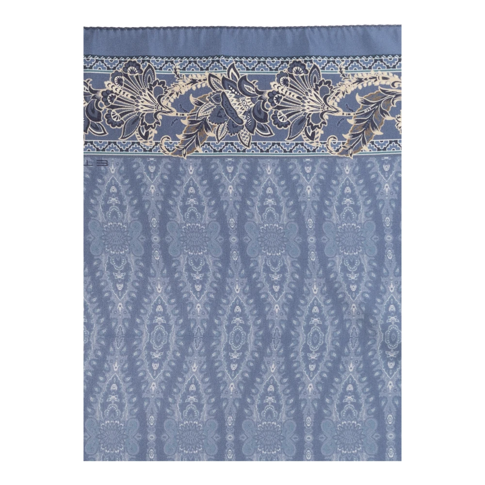 ETRO Zijden pochet Blue Heren