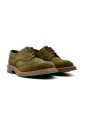 groene-suede-platte-schoenen