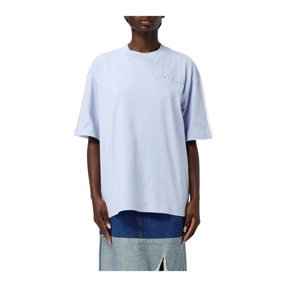 Marni - Tops > T-Shirts - Blue - Marni - Modalova