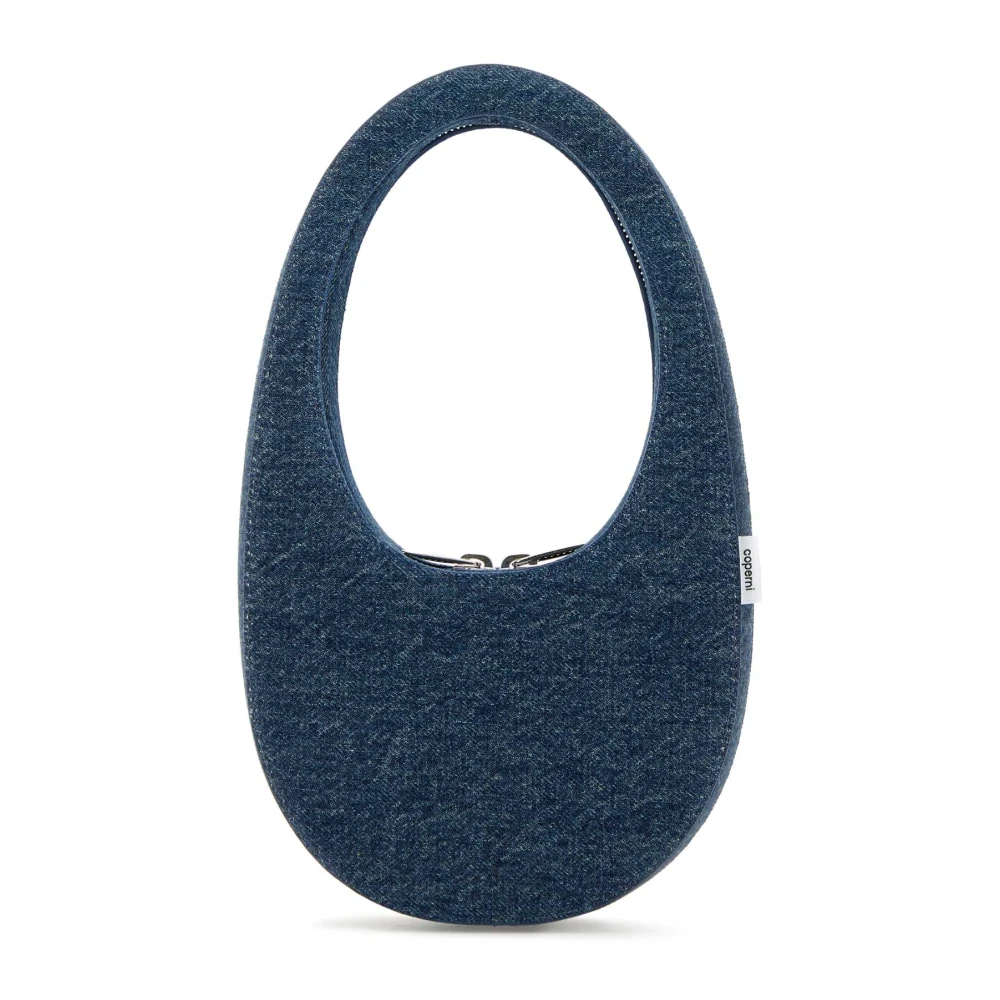Coperni Mini Denim Swipe Handtas Blue Dames