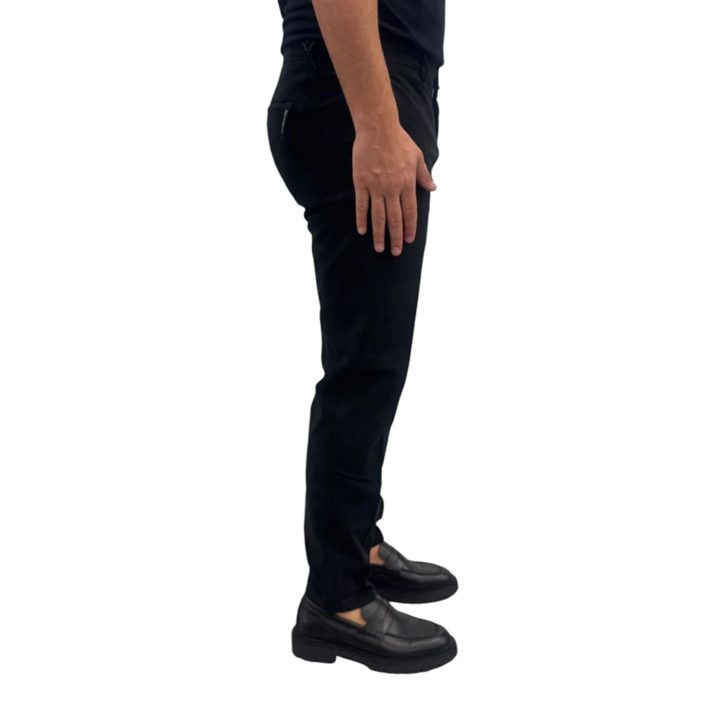 Siviglia Stijlvolle Herenbroek Black Heren