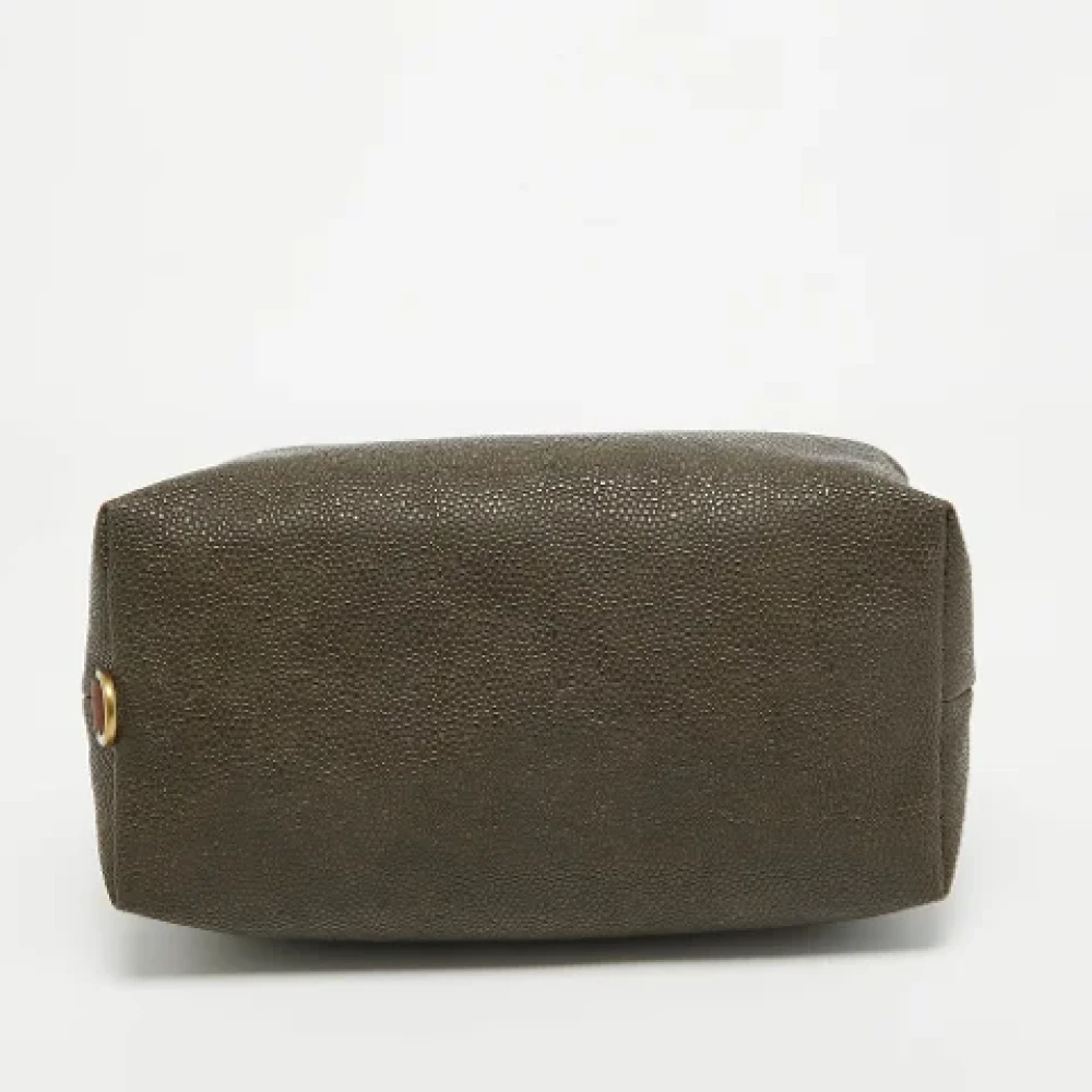 Mulberry Pre-owned Leather clutches Brown Dames