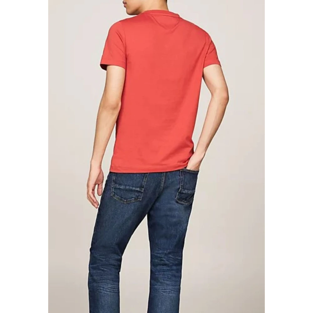 Tommy Hilfiger Heren RWB Arch Grafische Tee Red Heren