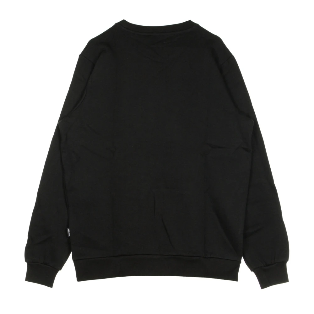 Dolly Noire Hoge Hals Sweatshirt Zwart & Rood Black Heren