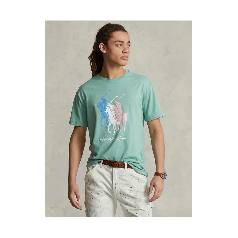 Ralph Lauren Stijlvol T-shirt Green Heren