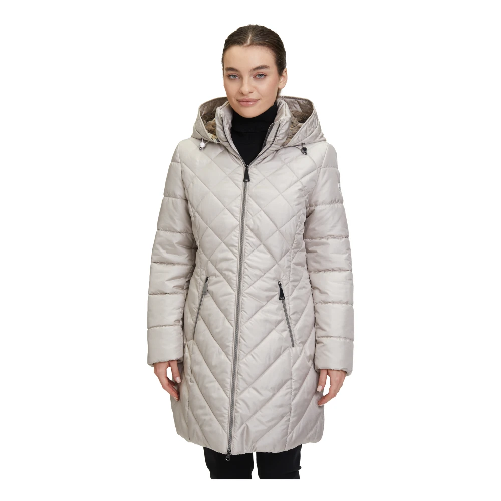 Betty Barclay Outdoorjas met afneembare capuchon Beige Dames
