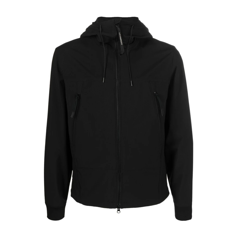 C.P. Company Zwarte Jassen voor Mannen Black Heren
