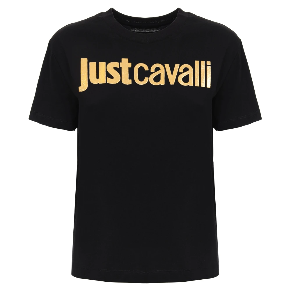 Roberto Cavalli Stijlvolle T-shirts en Polos Black Dames