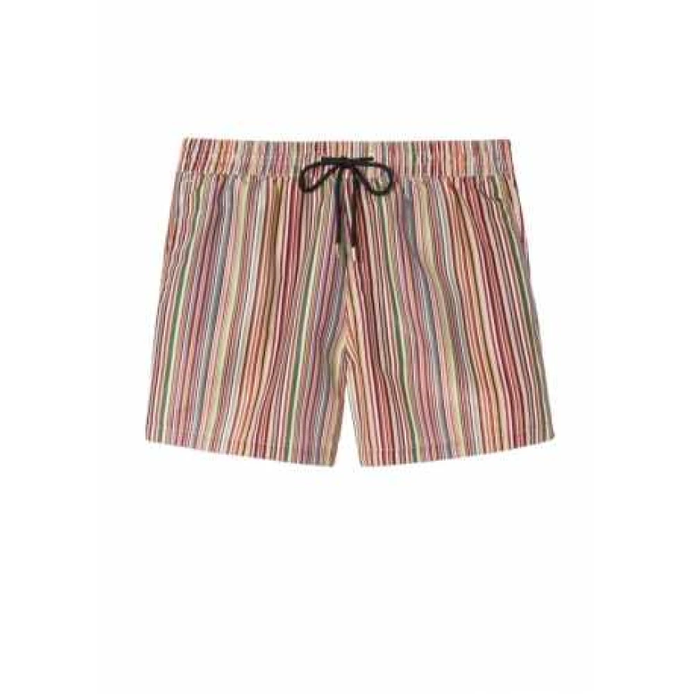 Paul Smith Mannelijk Multicolor Signature Stripe Zwemshorts