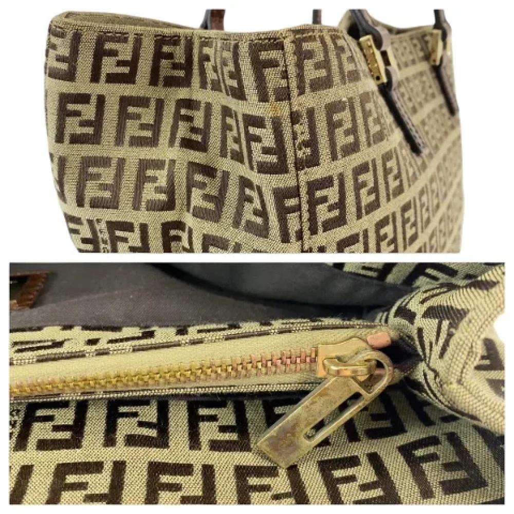 Fendi Vintage Pre-owned Canvas totes Brown Dames