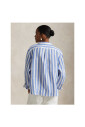 chemise-courte-a-rayures-en-lin