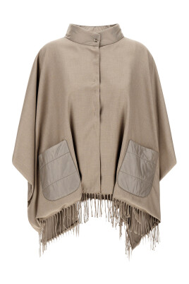 beige-silk-nylon-poncho-outerwear