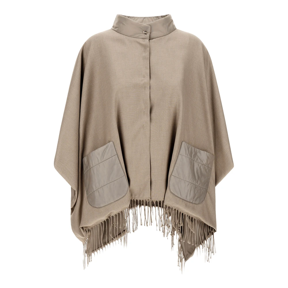 Herno - Jackets > Capes - Beige - Herno - Modalova