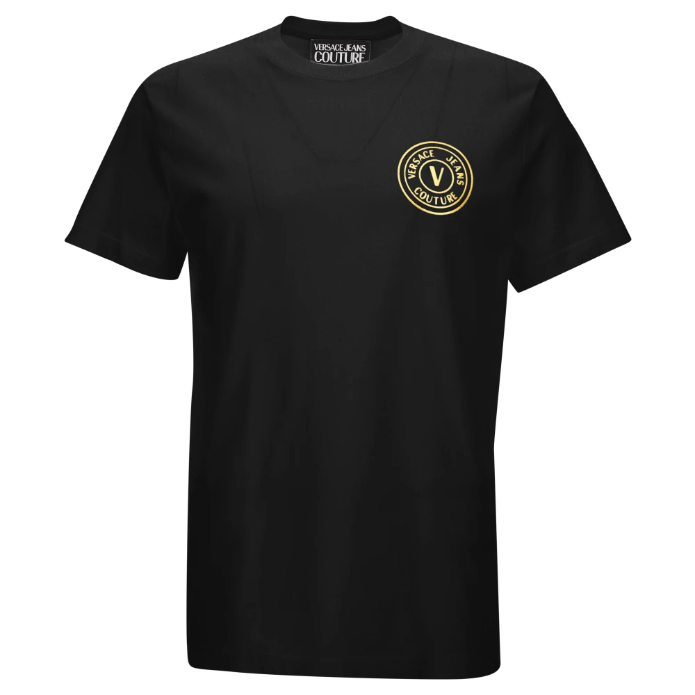 Versace Jeans Couture T-shirts en Polos Black Heren