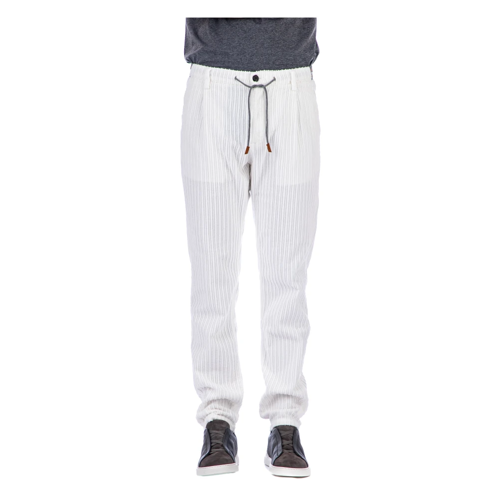 Eleventy Herren Weiß Hosen, W31größe: