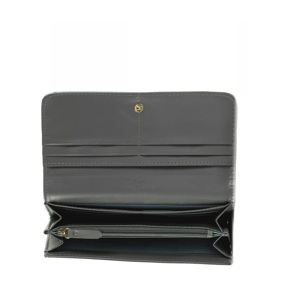 Valentino by Mario Valentino Alexia Portemonnee Stof Portafogli Blue Dames