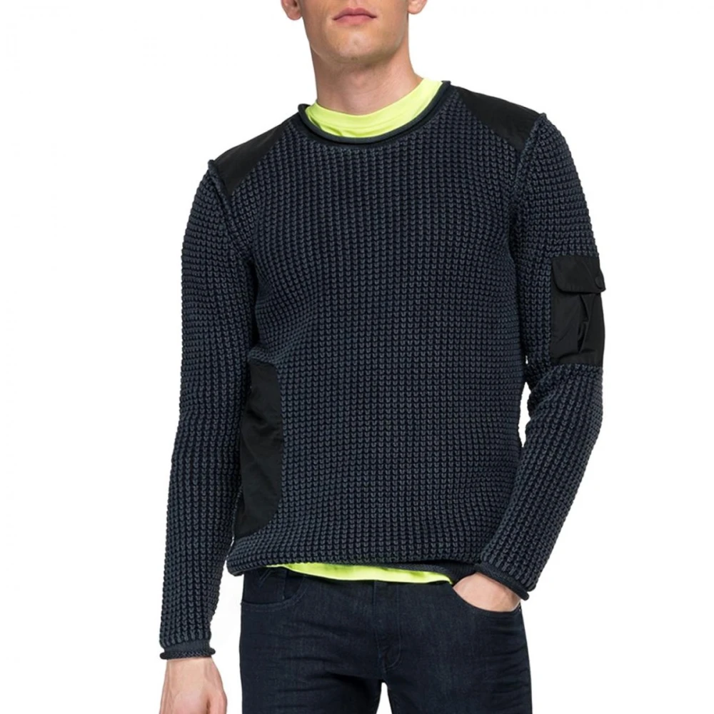 Knitwear > Round-neck Knitwear - - Replay - Modalova