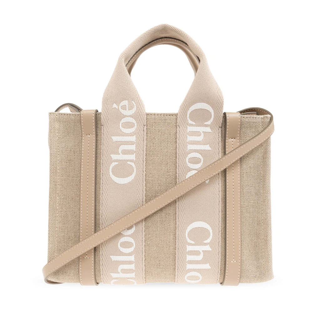 Chloé Totes & shoppers Small Woody Tote Bag in bruin