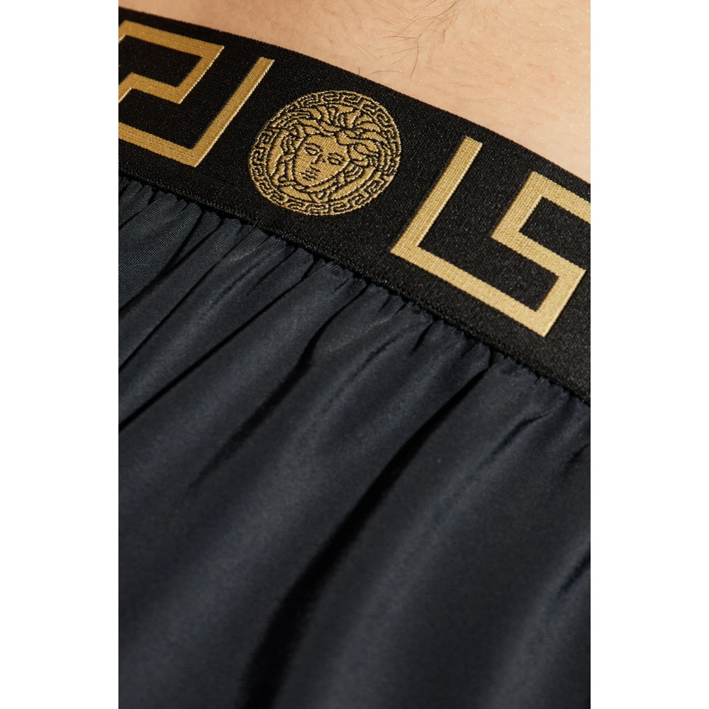 Versace Shorts Black Heren