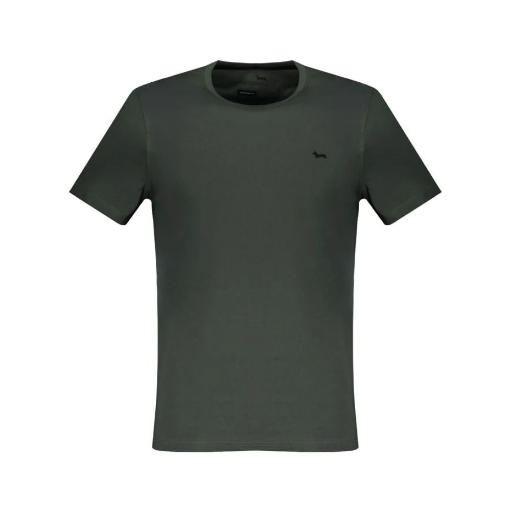 Harmont & Blaine T-shirt gemaakt van groene katoen Green Heren