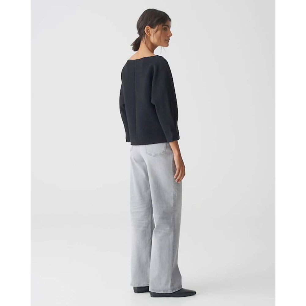 Opus Genzi Sweatshirt Black Dames