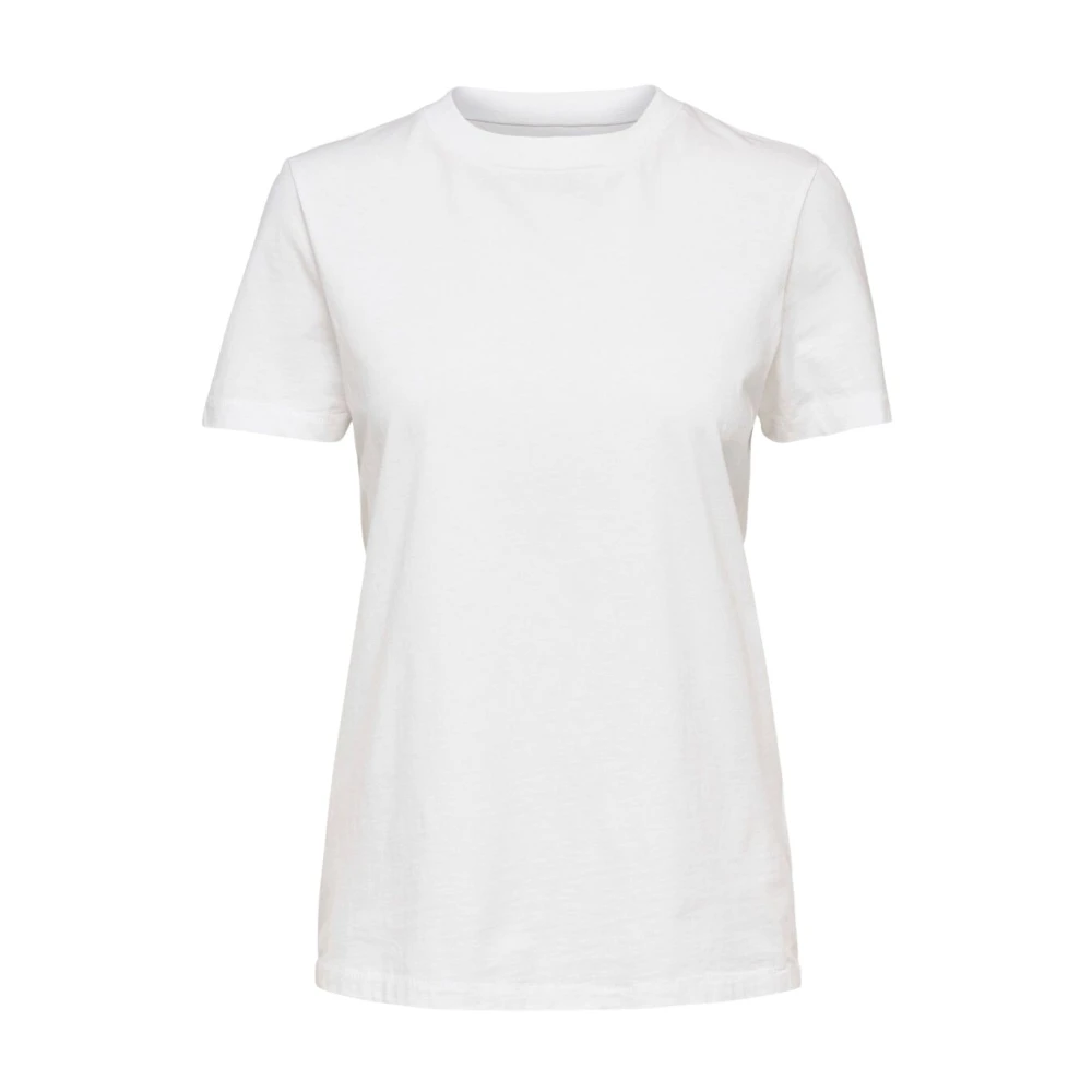 Myessential Ss O-Neck Tee - Bright White S