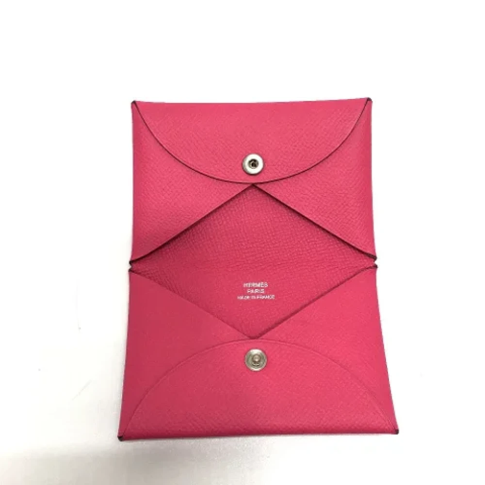 Hermès Vintage Pre-owned Leather home-office Pink Dames