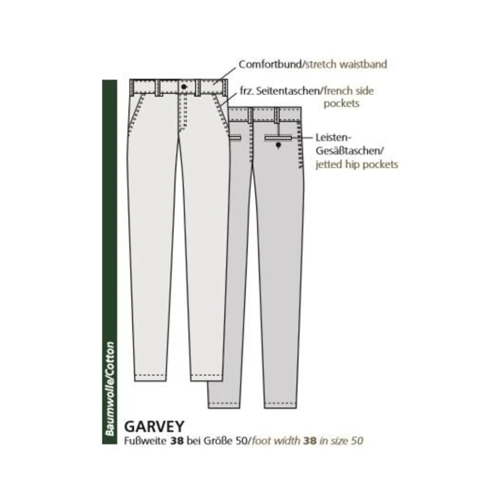 club of comfort Stijlvolle Broeken & Shorts Brown Heren