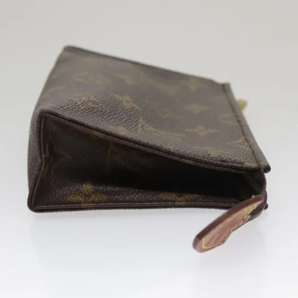 Louis Vuitton Vintage Pre-owned Canvas pouches Brown Dames