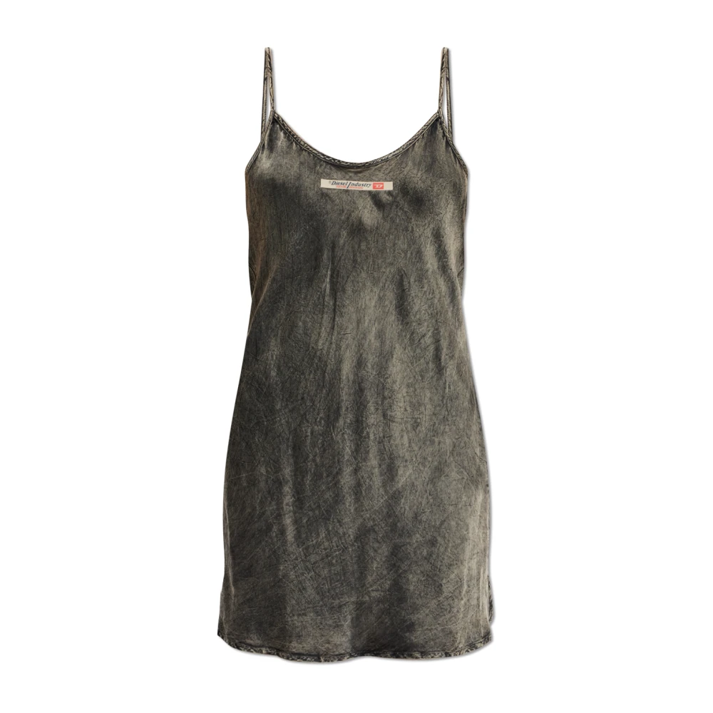 Diesel Mini Robe Cassidy Dnm Femme Robes Noir 40 Fr