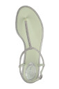 sandales-en-cuir-vert-avec-bijoux