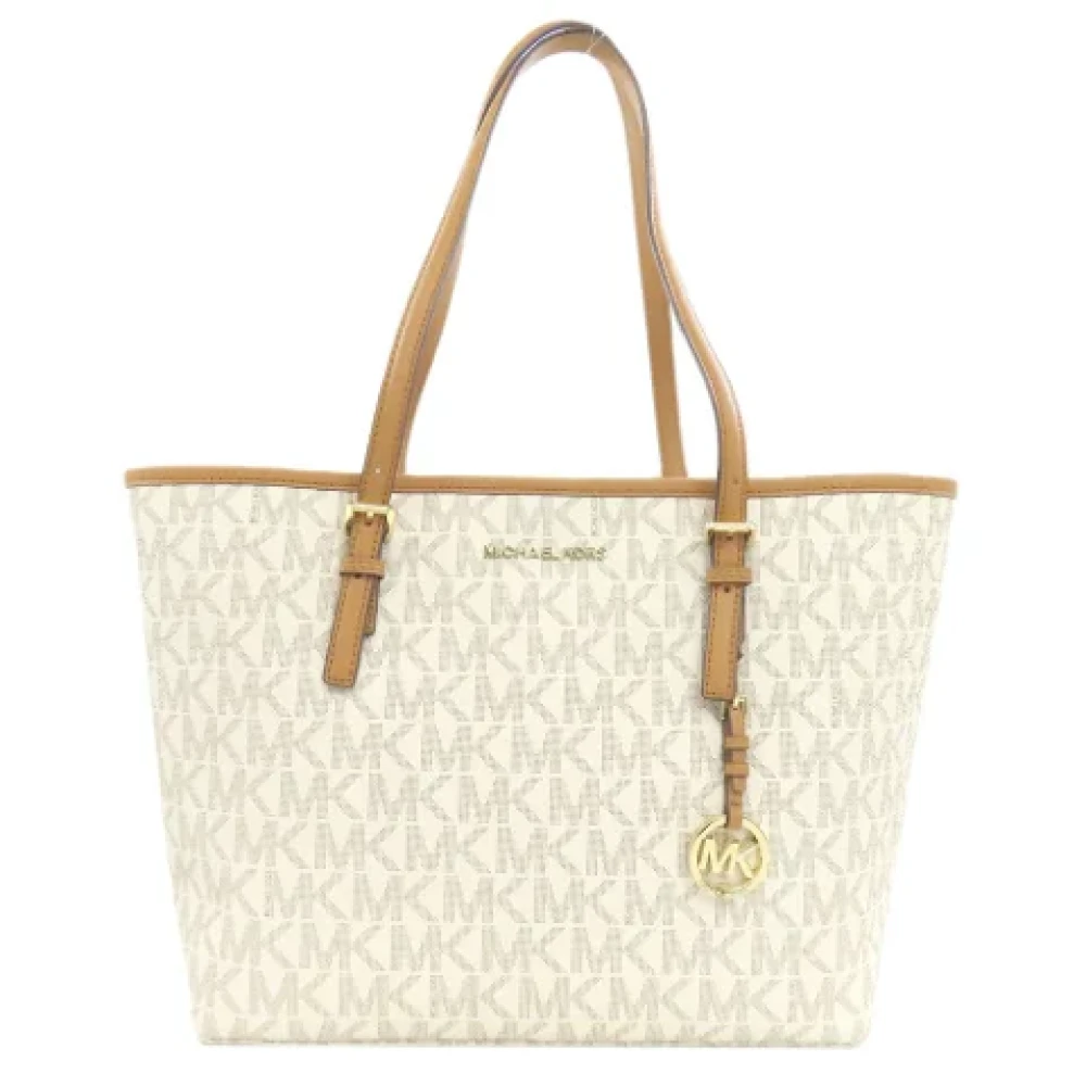 Michael Kors Pre-owned Canvas handbags White Dames