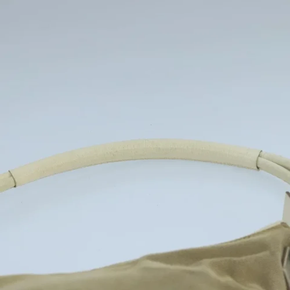 Gucci Vintage Pre-owned Canvas gucci-bags Beige Dames