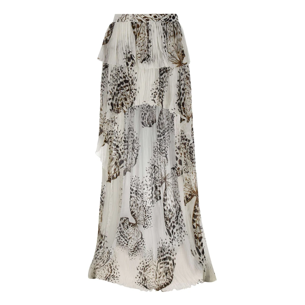 Blumarine Multicolor Maxi Skirts, Female, Xs, Skirts White