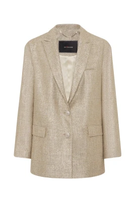 Laméeffekt Viscose Jacka