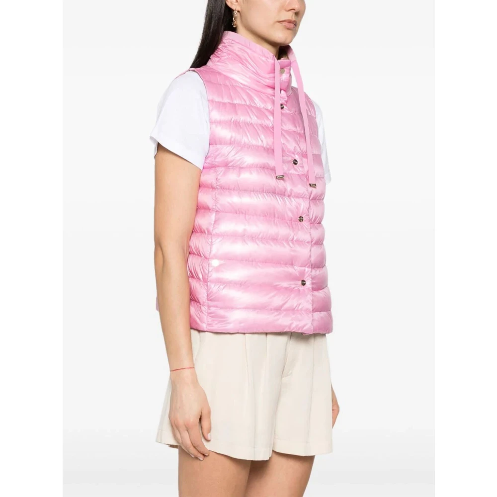 Herno Stijlvolle Jas voor Mannen Pink Dames