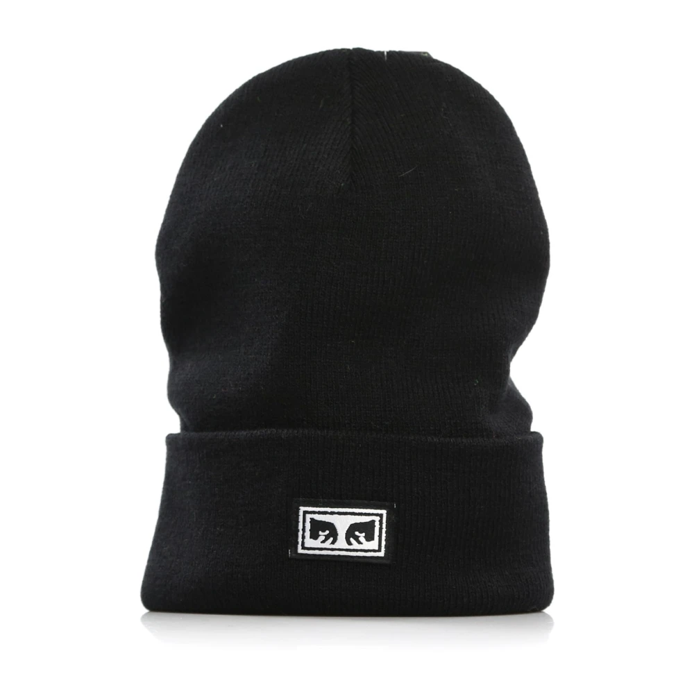 Obey Icoon Ogen Zwart Beanie Hoed Black Heren