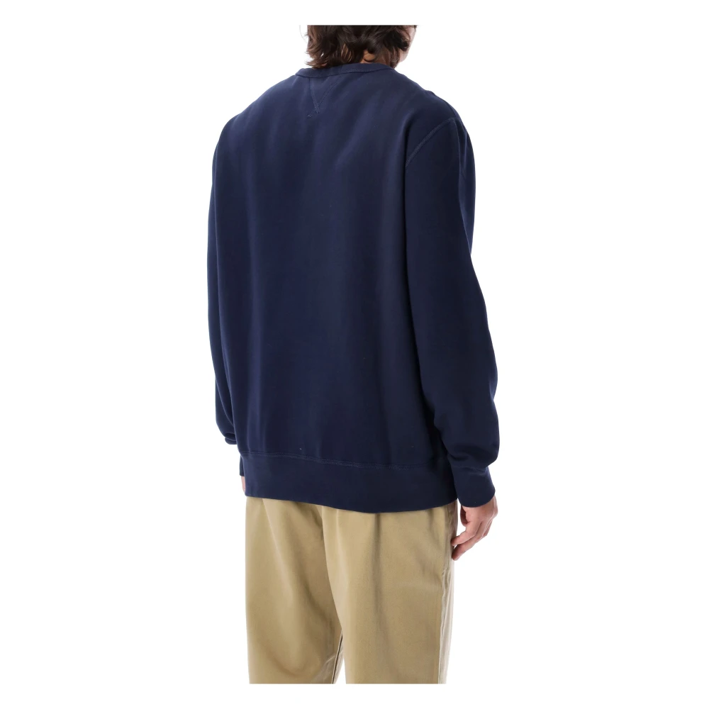 Ralph Lauren Klassiek Crewneck Sweatshirt Blue Heren