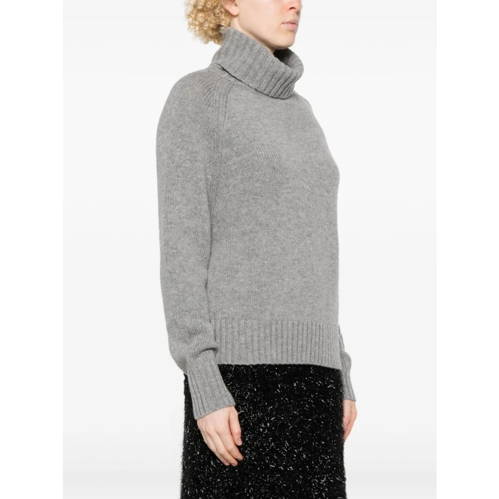 allude Turtleneck Sweater 1 1 Gray Dames