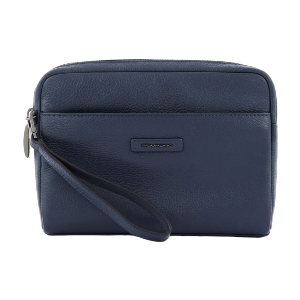 Piquadro Women's Blue Bags - Stylish Collection - Toilet Bags - One Size - Bags