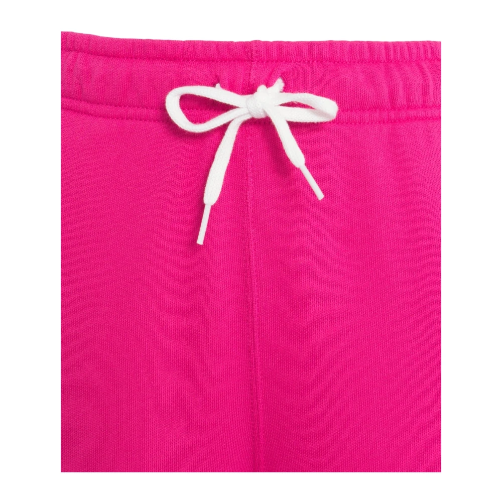 Polo Ralph Lauren Roze Joggers met Logo Borduurwerk Pink Dames